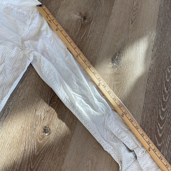 Denim & Flower - Ricky Singh - Button Down Long Sleeve Shirt - White & Black - M - Picture 10 of 14